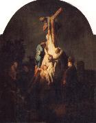 REMBRANDT Harmenszoon van Rijn The Descent from the Cross oil painting artist